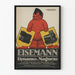 Vintage plakat af Eisemann Dynamo og Magneto til bil og luftfart