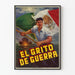 Vægdekoration plakat El Grito de Guerra