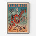 Vintage plakat Les 3 Carno's Eldorado Strasbourg