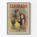 Vintage plakat Eldorado Anna Held - Retro vægdekoration