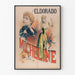Vintage plakat Eldorado Mlle Micheline