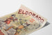 Vintage plakat Eldorado CirAunez de Blairgerac teater vægdekoration