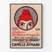 Vintage valgplakat 1928 – Vælger, Frankrig ser på dig