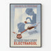 Vintage plakat Electrargol - Behandling af infektioner i næse og hals