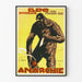 Vintage vægplakat Elend und Untergang - Anarchiens tilbagegang