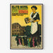 Vintage plakat Elite-Hotel Zürich 1913 vægdekoration