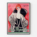 Vintage dekorativ plakat Elvire Popesco 1925