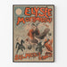 Vintage plakat af Élysée Montmartre danseaften og maskebal
