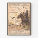 Plakat Nationalt Lån 1918 - Fransk Militærplakat til Vægdekoration