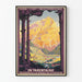 Vintage plakat Tarentaise Pralognan Vanoise-massivet