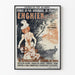 Vintage plakat Enghien-les-Bains Kilder Svovlholdige Frankrig