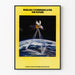 Vintage satellitplakat - English Communicates The Future