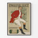 Vintage reklameplakat English Slice Cavendish