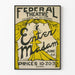Vintage plakat af Federal Theatre Enter Madam