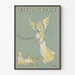 Vintage plakat Enzypan L'Ange Gardien til vægdekoration