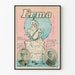Vintage plakat Erma - Retro musikalsk vægdekoration