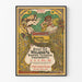 Vintage plakat Ernst von Wolzogen Buntes Theater 1902
