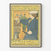 Vintage cykellærerplakat for kvinder