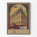 Vintage plakat for Orosdi-Back Institutioner i Lorient