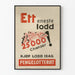 Vintage plakat for den norske lotteri Pengelotteriet
