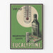 Vintage reklameplakat for Eucalyptine Sirup Le Brun