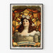 Vintage plakat Eugénie Blair dekorativ art nouveau stil