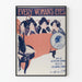 Vintage plakat Every Woman's Eyes - Kvindelig kunst deco illustration