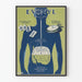 Vintage plakat anatomisk illustration Evonyl vægdekoration sundhed