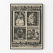 Vintage San Francisco Plakat Brigade - Udstilling 1977 Museum of Temporary Art