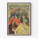 Dekorativ plakat Udstilling 1900 vintage
