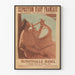 Vintage plakat Udstilling af fransk kunst på Kunsthalle Basel 1906