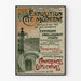 Vintage plakat af Modern Byudstilling i Nancy 1913