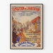 Vintage plakat Udstilling af Boligen Grand Palais