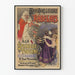Vintage plakat udstilling værk af Rabelais af Jules Garnier
