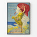 Vintage plakat fra Monaco-udstillingen 1920 til vægdekoration