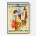 Plakat for Udstillingen af Hundredårsjubilæet for litografi Galleri Rapp Champ de Mars