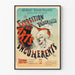 Vintage plakat fra Verdensudstillingen for Incohérentes Kunst