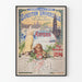 Vintage plakat Verdensudstilling Antwerpen 1894