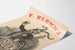 Vintage plakat F. Klemm's Bock med antropomorf ged