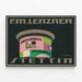 Vintage plakat F.M. Lenzner Stettin Pakker plakater — indrammet kunstværk på væggen