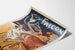 Vintage plakat Falcon - Vægdekoration med gammelt cykel i Art Nouveau-stil