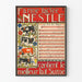 Vintage plakat af Farine Lactée Nestlé Schweizisk mælk