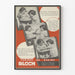 Vintage plakat af Bloch diætmel til vægdekoration i køkkenet
