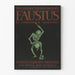 Plakat Teater Faustus af Christopher Marlowe