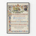 Mindeplakaten for Prinsesse Beatrixs fødsel 1938