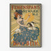 Vintage plakat Feigenspan's Bock Beer Newark