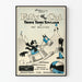 Vintage plakat af Felix katten - Retro vægdekoration