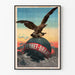 Vintage plakat Fernet-Branca ørn og flaske