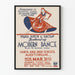 Plakat for Moderne Dansefestival i Santa Ana