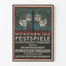 Vintage plakat af Festspiele tysk teater Berlin 1910